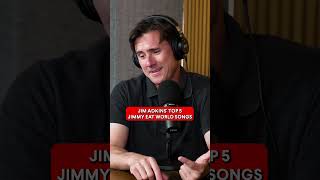 Jim Adkins lists his #TOP5 Jimmy Eat World songs! #2000s #90s #podcast #interview