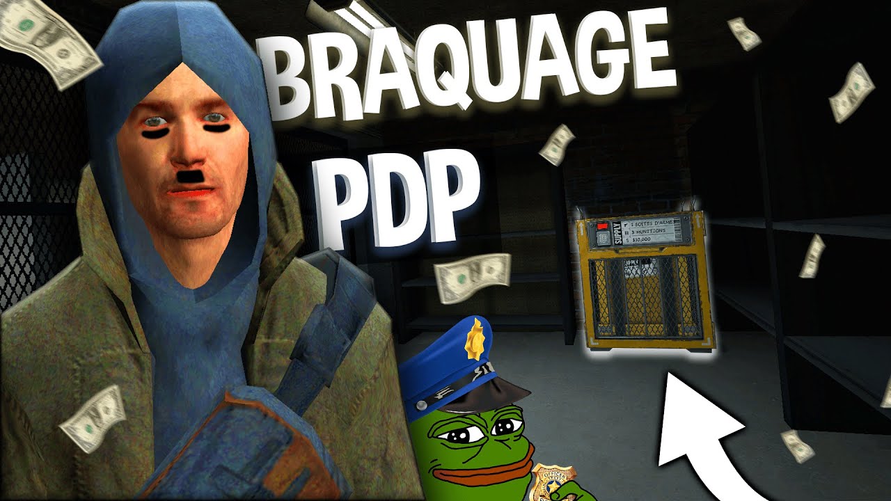 BRAQUAGE DU POSTE DE POLICE EN MODE FURTIF ! 🔪 | Garry's Mod Dark RP [Soléris RP]