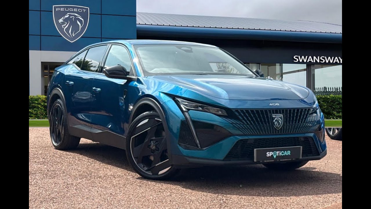 Approved Used Peugeot 408 1.6 12.4kWh GT Fastback e-EAT Euro 6 in