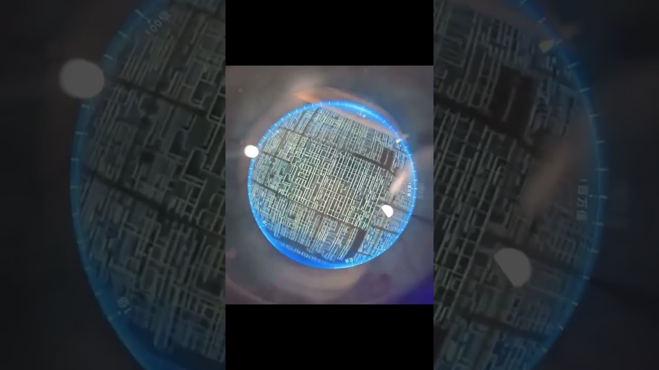 iPhone Processor vs Human Hair Under a Microscope! How Are These Tiny Chips Made? 💡 