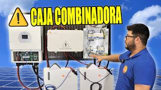 La forma correcta de conectar baterías LiFePO4 a tu inversor con caja combinadora