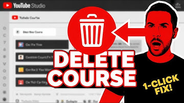 How to DELETE a YouTube Course (Quickly & Permanently Remove Courses in Studio)