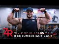 IFBB Pro LumberZack Mic&#39;d up at the OG
