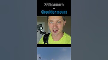360 Camera + Shoulder POV Mount