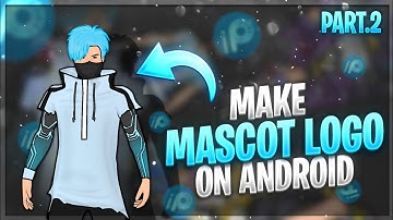 How To Make Mascot Logo On Android Phone With Ibis Paint X || Part 2 || Full Tutorial By SS Graphics