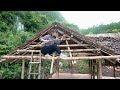 CEO Returns to the Mountains: Completing the Double Roof for the Bamboo House