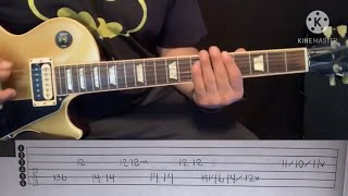 Love story theme - slash solo lesson with tabs