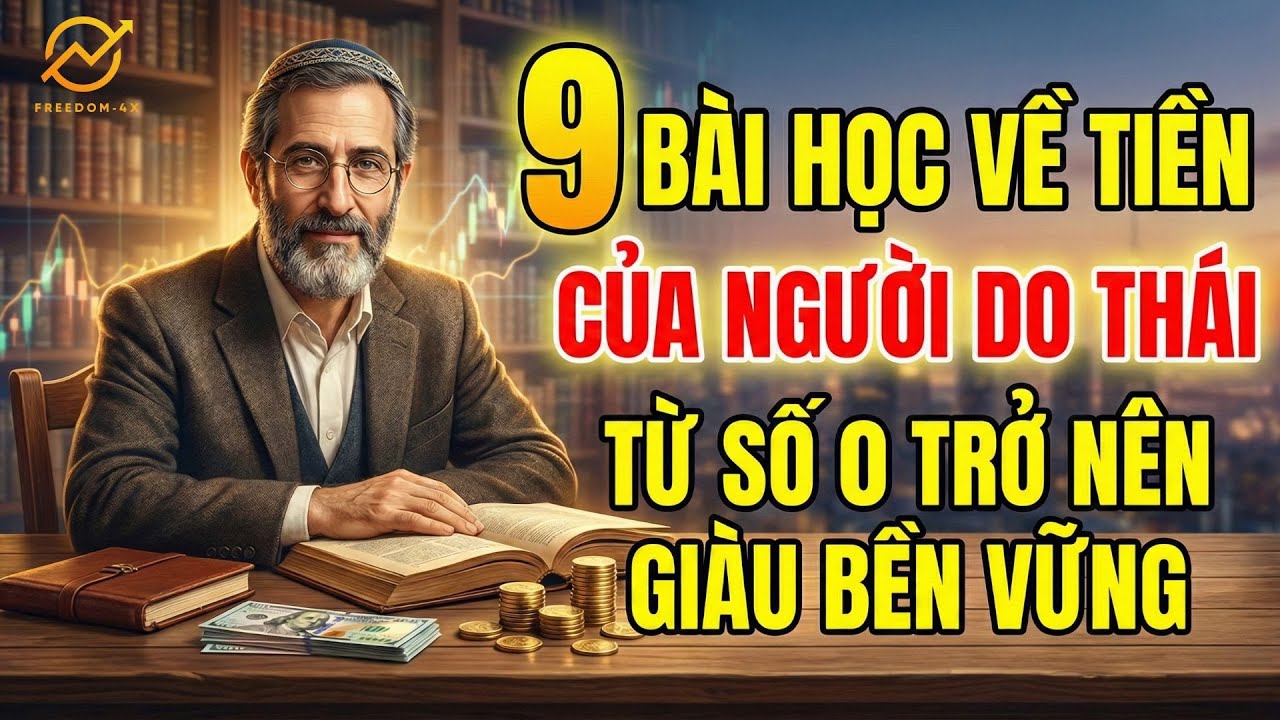 9 Bài Học Về Tiền Của Người Do Thái - Từ Số 0 Trở Nên Giàu Bền Vững | Freedom 4x