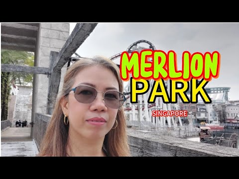 MERLION PARK Singapore - one of the tourist attraction you need to visit! #touristplace #ofwlife