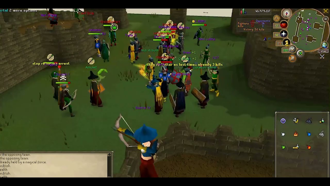 Clan Wars Community vs Demonfeet Gang. OSRS Clan Wars 2024