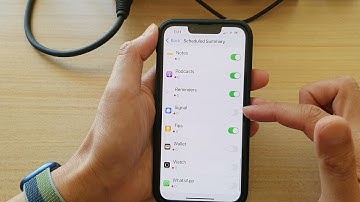 iPhone 13/13 Pro: How to Add/Remove Apps to Scheduled Summary Notifications