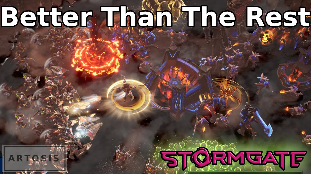 Самый большой и лучший? Control (Inf) против Kiwikaki (Cele) - (StormGate)