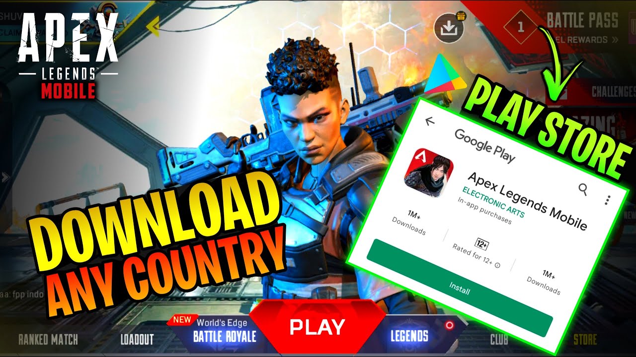 HOW TO DOWNLOAD APEX LEGENDS MOBILE ON ANDROID FROM PLAY