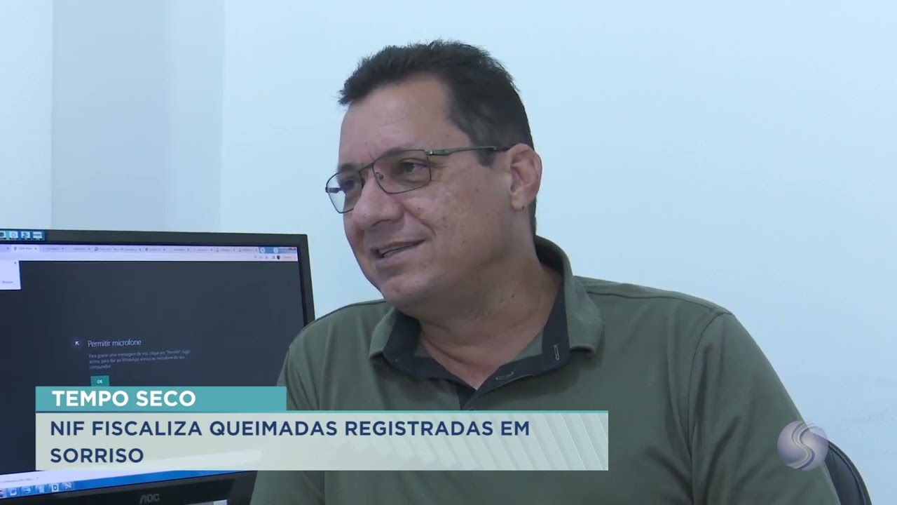 27/05/22 NIF fiscaliza queimadas registradas em Sorriso