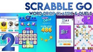 Scrabble GO Word Drop Classic and Duels Modes