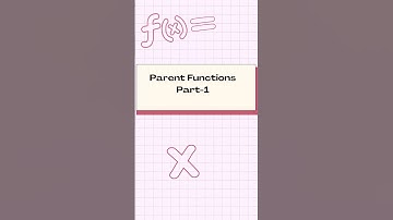 Parent functions and their graphs #sat #maths #apcalculus #apprecalculus #graphs