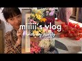 【vlog】家族とのショッピング/購入品開封/気になる美容液/料理