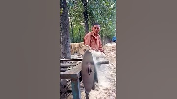 ide Cerdas sederhana menggunakan mesin potong untuk memotong kayu dengan mudah dan cepat #shorts