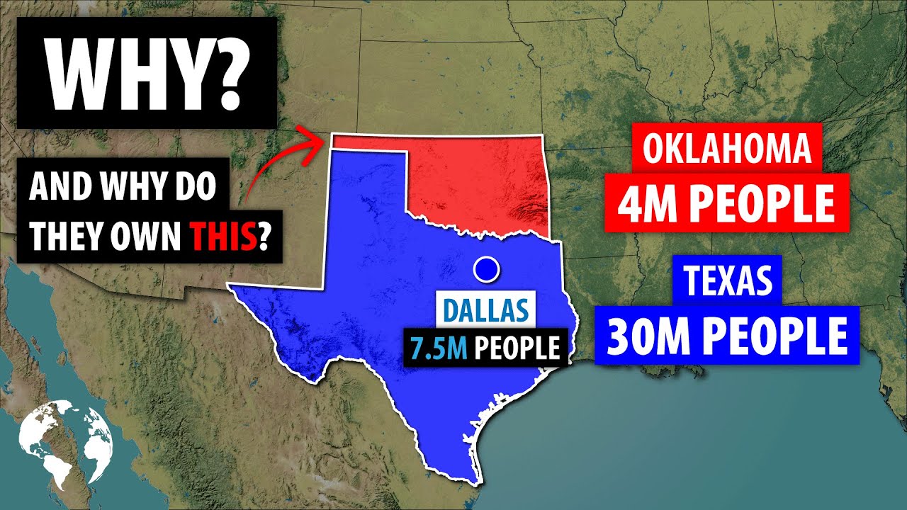 Why So Few Americans Live In Oklahoma As Compared To Texas