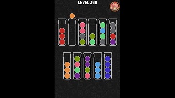 Ball sort Puzzle level 366