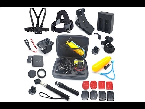 Кейс и аксессуары для экшен камеры sjcam sj5000 plus sj4000 Крепления на грудь голову шлем руль
