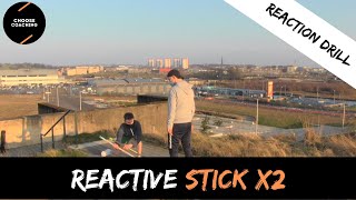 Reaction Drill: Reactive Stick x2