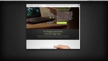 Leap Motion Chrome Extesion