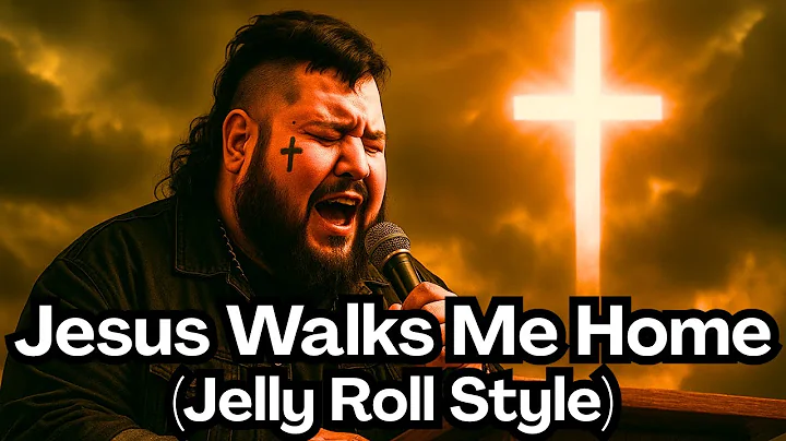 Jelly Roll Style - Jesus Walks Me Home | Beautiful Country Gospel Worship Songs [With Lyrics]