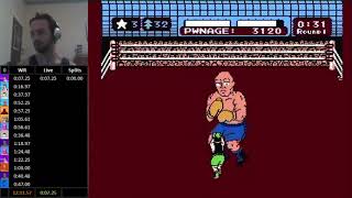 Phreds Cool Punch-Out 2 Turbo -  Nick Bruiser in 1:02.00 (World Record)