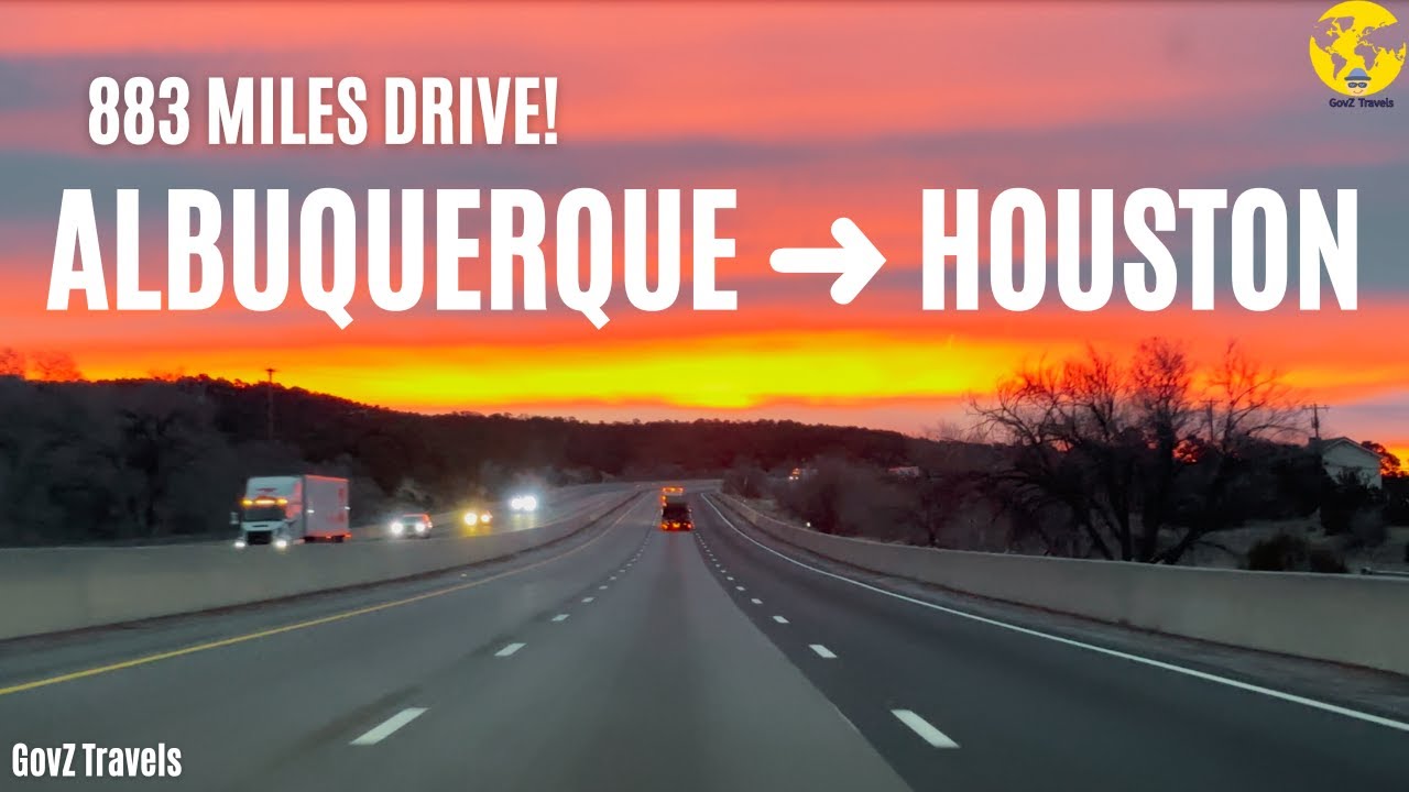 Автопутешествие из Альбукерке в Хьюстон 🇺🇸 | Живописная дорога | Видеоблог о путешествиях по США ...