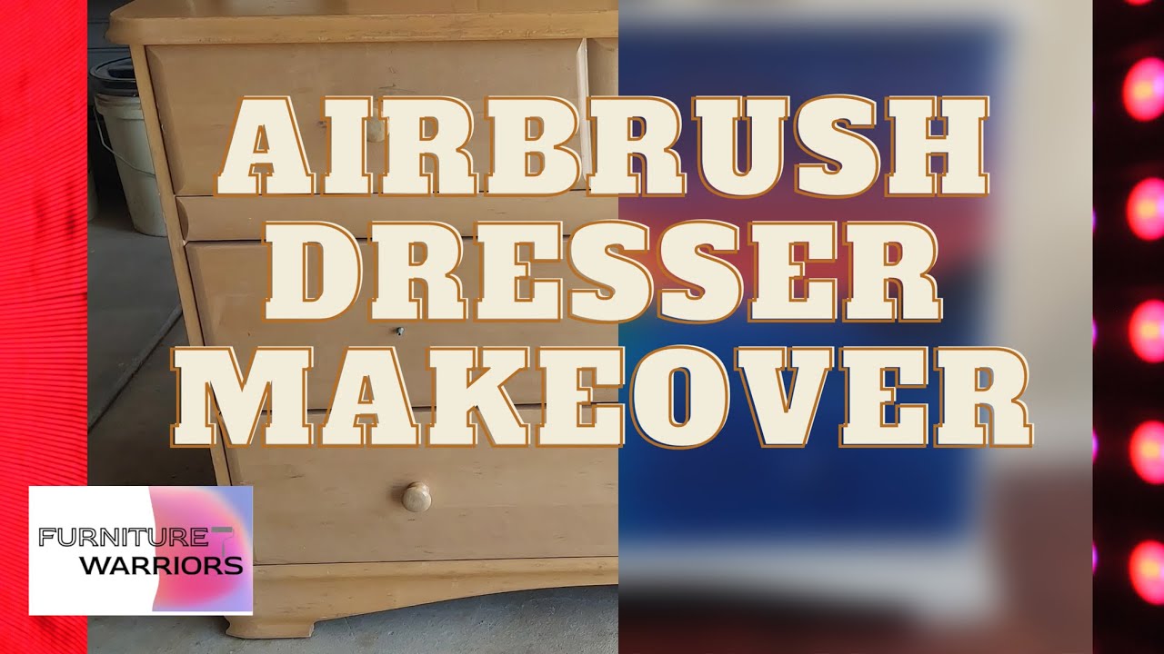 Extreme Furniture Makeover | Air Brush Art on a Dresser