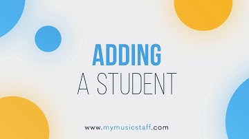 Adding a Student