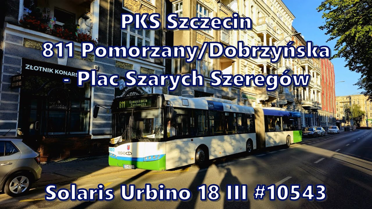 PKS Szczecin - linia 811, Solaris Urbino 18 III #10543