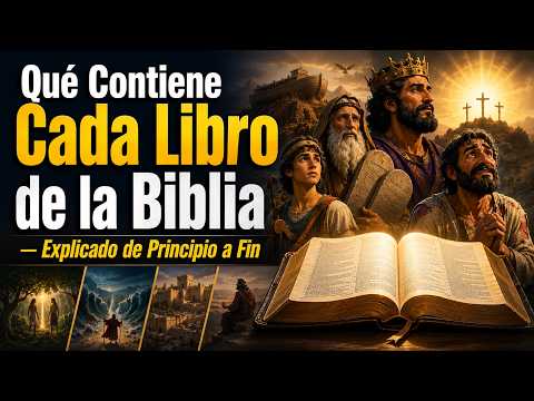 Qué Contiene Cada Libro de la Biblia — Explicado de Principio a Fin