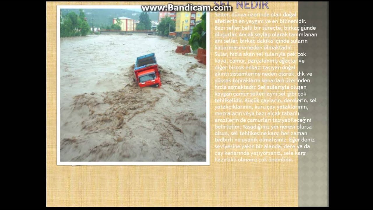 Doğal Afetler Hakkında Bilgi #1 - Slayt - YouTube