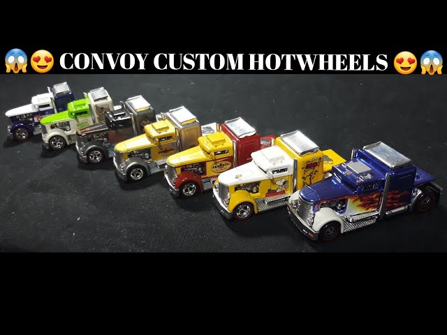 MINHA COLEÇÃO DE CONVOY CUSTOM - YouTube