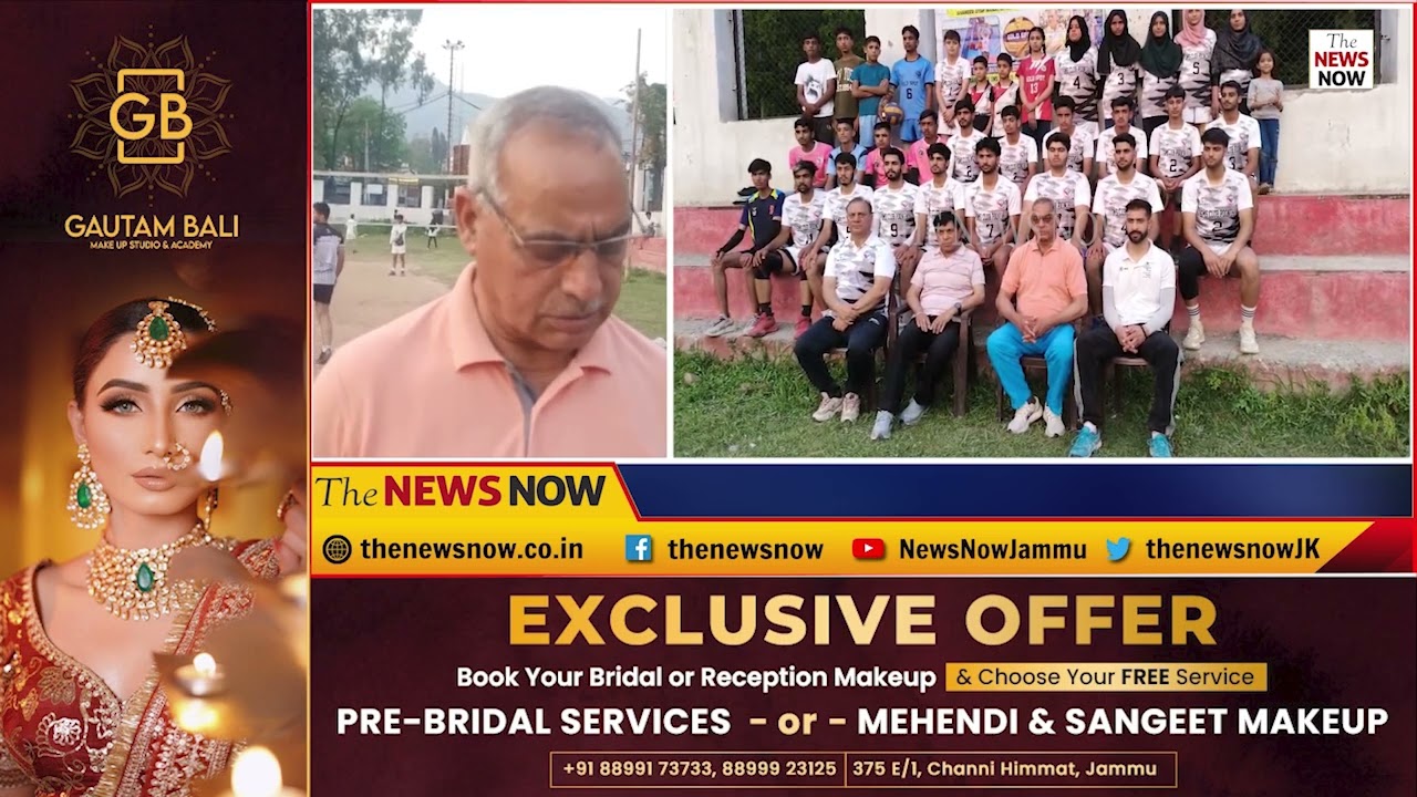 Shaheed Dy. SP Manjit Singh Memorial Volley Ball Club Poonch organizes  Volley Ball Coaching Camp