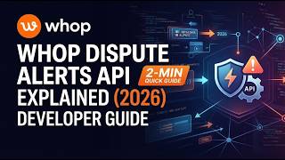Whop Dispute Alerts API Explained 2026 Developer Guide 2 Min