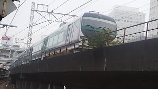E257系5000番台宮ｵｵOM-9*編成田町運輸区ハンドル訓練が大崎駅通過