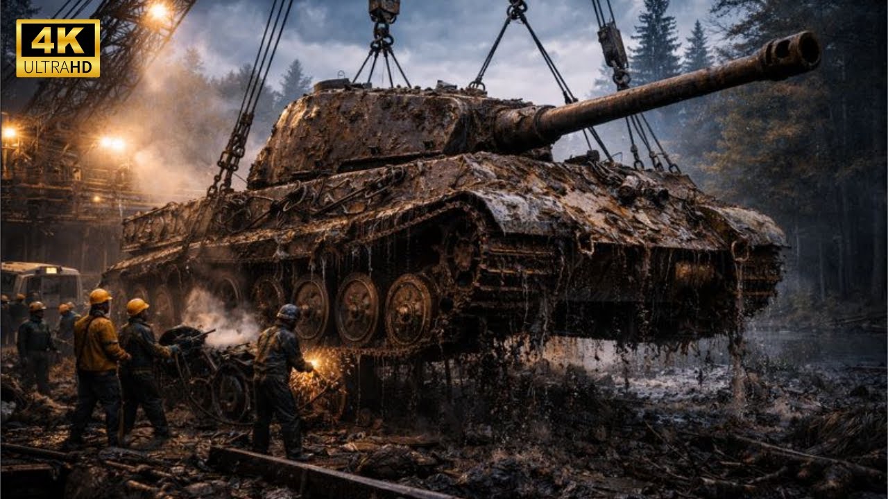 Abandoned for 79 Years: Extreme Restoration of the Legendary King Tiger (Tiger II) | Iron Echoes