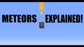 Meteors - Explained!