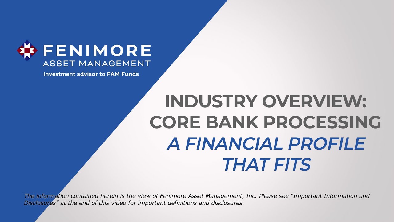 Industry Overview: Core Bank Processing - A Financial Profile that Fits ...