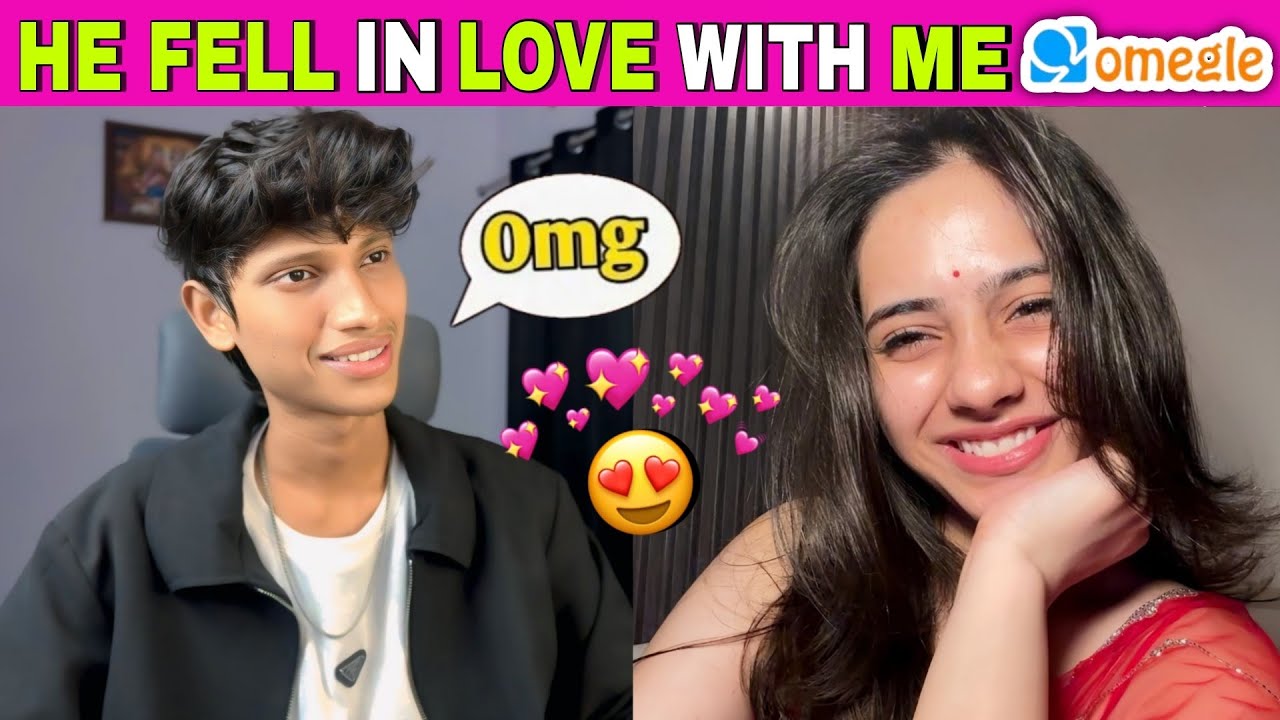 He Fell In Love With Me On Omegle😍💖_she called Me And Started blushing😍💞..(indian girls)@AuraArun 