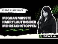 Meghan Markle: Meghan musste Harry laut Insider mehrfach stoppen - es geht um ihre Kinder
