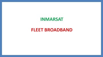 INMARSAT FLEET BROADBAND