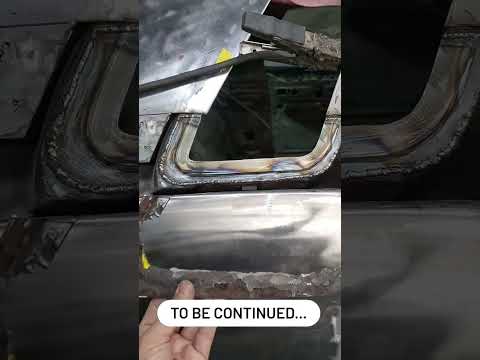 1977 oldsmobile cutlass rust repair 1 section at a time