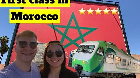 FIRST CLASS TRAIN across Morocco, Marrakesh to Casablanca🇲🇦 🇲🇦 🇲🇦