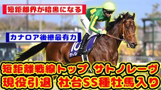 [Horse Racing] Satono Reve, one of Japan's top sprinters, retires from racing and will become a s...