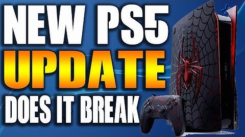 NEW PS5 System Software Update ahead of May 2021 Version: 21.01-03.10.00 Will it Brick my PS5?