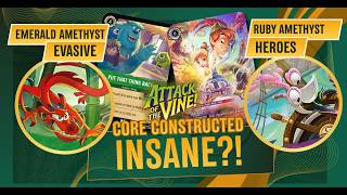 Heroes VS Evasive! ❤️🔮 Ruby Amethyst VS 💚🔮 Emerald Amethyst | Set 13 Gameplay
